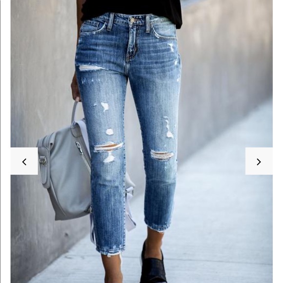 flying monkey distressed boyfriend jeans